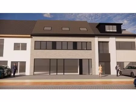 casco handelsruimte van 398 m² op toplocatie in merelbeke