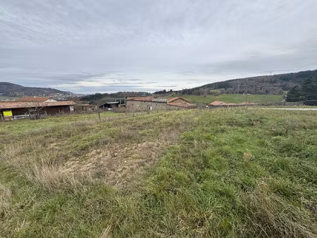 vente terrain 1173 m² boulieu-lès-annonay (07100)