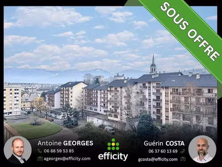 vente appartement 5 pièces 94.12 m² à chambery (73000)  225 000 €