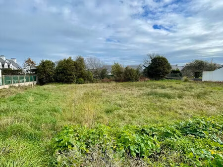 rare à quiberon - terrain constructible 994 m² centre-ville - division possible