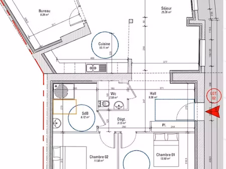 vente appartement 3 pièces 91.5 m² à ecurie (62223)  273 000 €