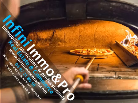 pizzeria antibes 50 m2 + terrasse