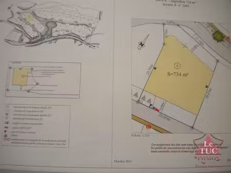 vente terrain à mondragon (84430)  81 900 €
