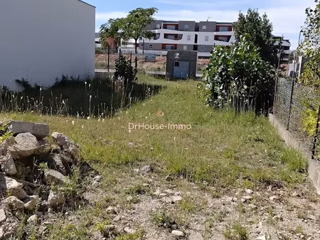 vente terrain 265 m² à serignan (34410)  114 000 €