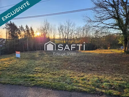 vente terrain 1066 m² à torcy-et-pouligny (21460)  12 000 €