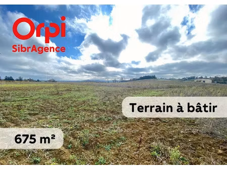vente terrain 675 m² à saint-papoul (11400)  73 000 €