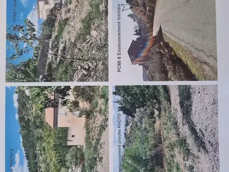 vente terrain 113 m² à les mages (30960)  65 000 €