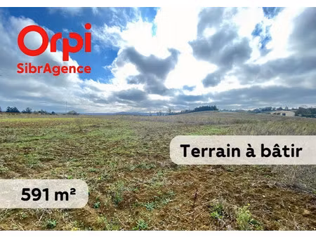 vente terrain 591 m² à saint-papoul (11400)  70 000 €