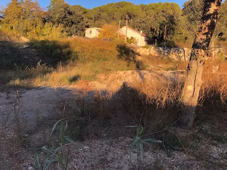 vente terrain à batir 694 m² à orange (84100)  140 000 €