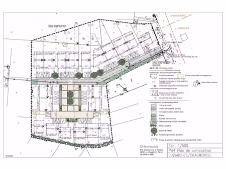 vente terrain 278 m² à luzarches (95270)  150 000 €