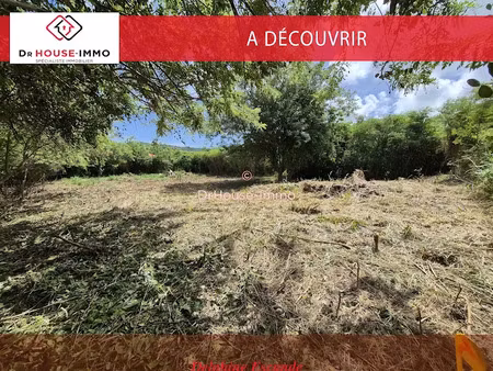 vente terrain 1299 m² à le vauclin (97280)  180 000 €