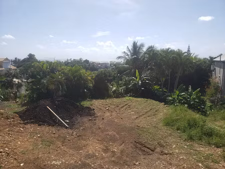 vente terrain 600 m² à le gosier (97190)  200 000 €