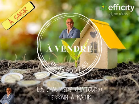 vente terrain 2033 m² à matoury (97351)  271 000 €