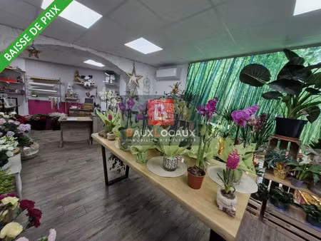 fonds de commerce fleuriste a vendre
