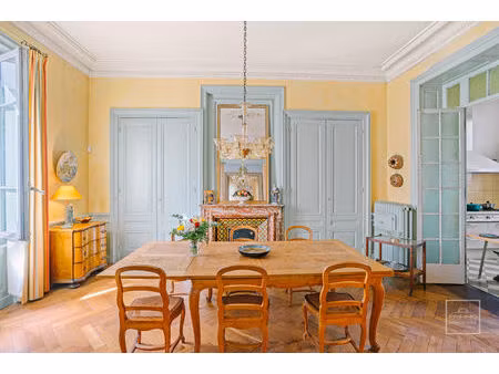 lyon 6  hotel particulier  354m² loi carrez  avec jardin