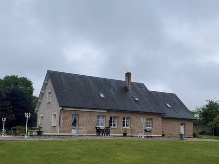 vente maison 7 pièces 190 m² poix-de-picardie (80290)