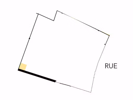 terrain marennes hiers brouage 752 m2 façade de 24m