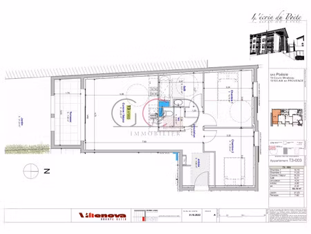 vente appartement 3 pièces 66.18 m² à pertuis (84120)  339 000 €