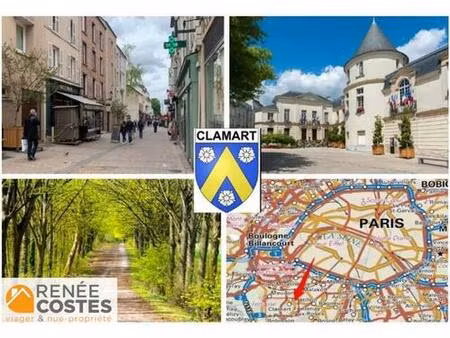 viager occupé - f93 ans - clamart (92140)