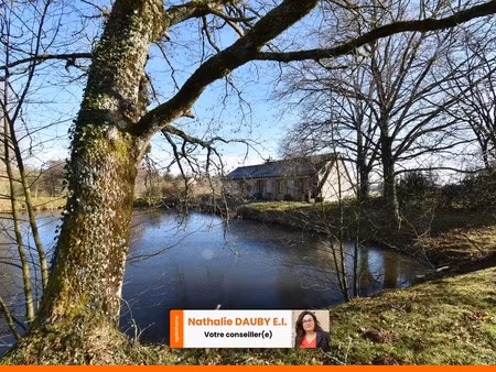 à vendre : maison de campagne avec étang et terrain de plus de 8000m² – saint-agnan-de-ver