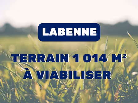 vente terrain labenne 40530 - - surface privée