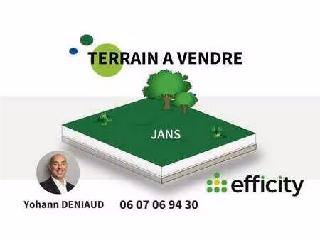 vente terrain à jans (44170) : à vendre / 953m² jans