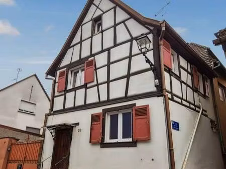 wettolsheim : maison de village à rénover