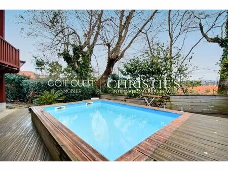 à vendre ciboure - maison rénovée vue rhune