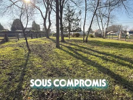 a vendre - terrain a batir - fay aux loges