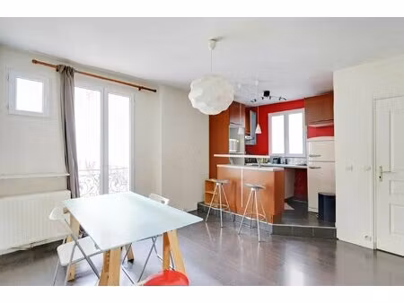 paris 17 eme - villiers / rue de levis - beau 3-pieces au calme sur cour