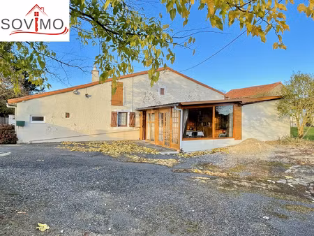 maison de campagne plain pied à finir de rénover avec dépend