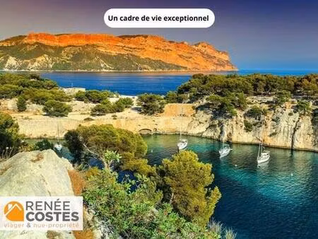 viager libre - h83 ans - cassis (13260)