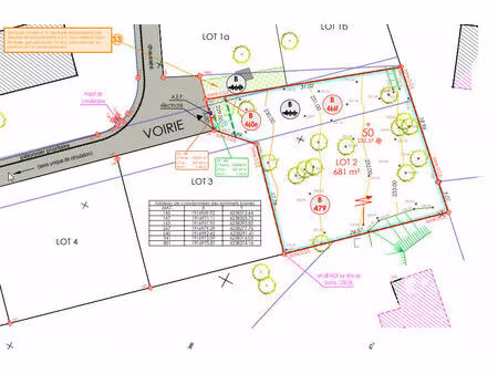 emagny - terrain viabilisé de 681 m² - prêt à construire