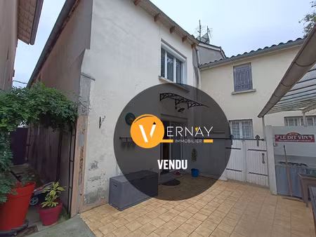 maison de ville t3 94 m2 avec jardin et garage à pont-evêque