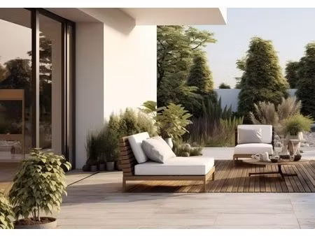 vente appartement neuf 5 pièces 119m2 codognan - 414750 € - surface privée