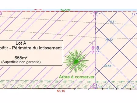 terrain saint-martin-en-bière m² t- à vendre  117 000 €