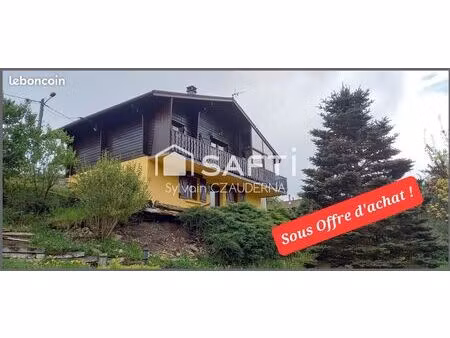 chalet 5 pièces 106 m²