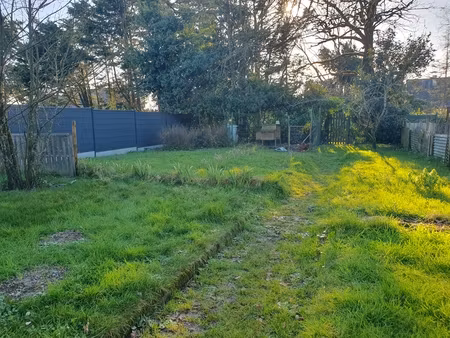 vente joli terrain à bâtir