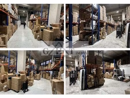 entrepot 550 m² a louer pantin