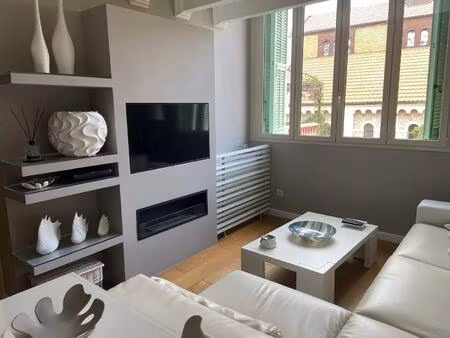 menton duplex élégant dans résidence historique  plages et centre à pied