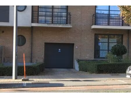 garage box en sous-sol