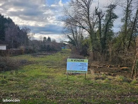 terrain constructible 3118m2