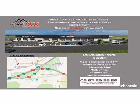 local commercial 158 m²