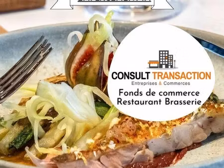 fonds de commerce restaurant  brasserie 175 m²