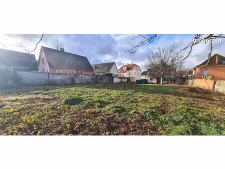 terrain 1214 m² sausheim