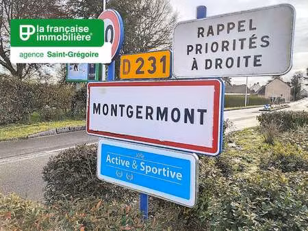 vente terrain à montgermont (35760) : à vendre / 522m² montgermont