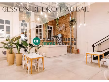 cession droit au bail - local commercial env. 32 m2 - angers