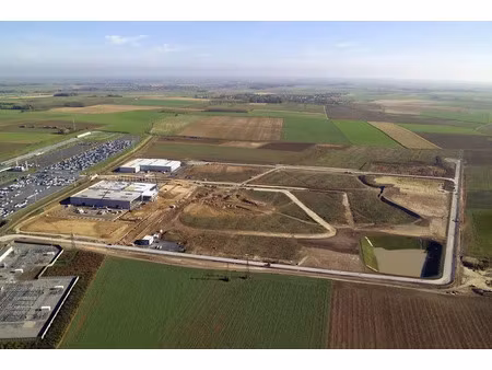 à vendre- terrains industriels dans le parc d’activités hordain- hainaut  nord (59)
