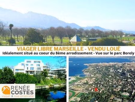 viager libre - h71 ans - marseille (13008)