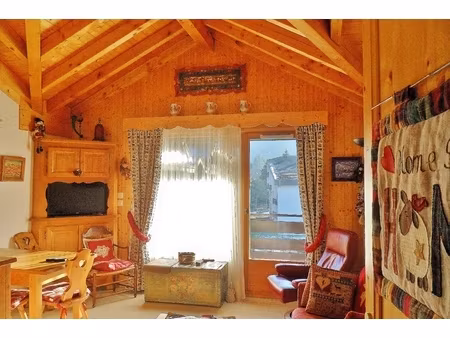 rare a samoens : 3 pieces a deux pas du centre du village